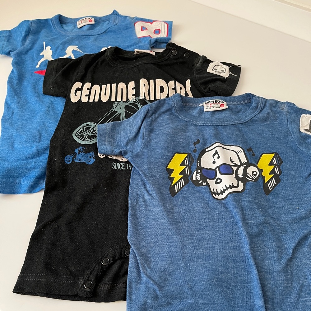 Mish Boys 6M Romper Bundle